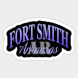 City Pride: Fort Smith, Arkansas Sticker